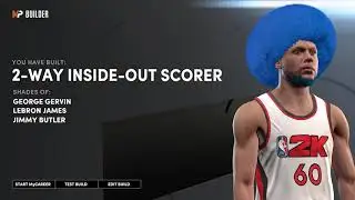HOW to MAKE the BEST 2 WAY INSIDE OUT SCORER on NBA 2K21 NEXT GEN!