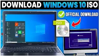 How to Download Windows 10 Installer ISO File From Microsoft⚡Windows 10 ISO file for Installation 💻