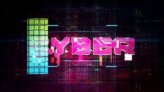 Cyberpunk Neon Glitch Logo Reveal | After Effects Template