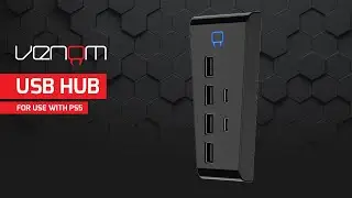 Venom USB Hub for PS5