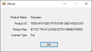 C# Tutorial -  Create a License Key/Activation Key C#.Net #2 | FoxLearn