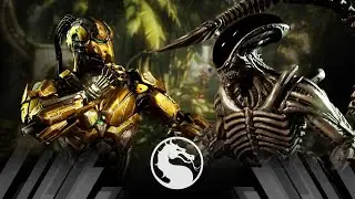 Mortal Kombat X - Cyrax Vs Alien (Very Hard)