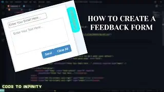 How to create a Sliding feedback form| HTML CSS and JAVASCRIPT