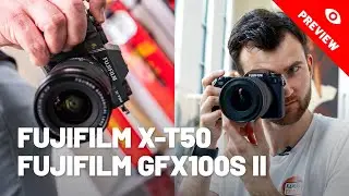 Fujifilm X-T50 & Fujifilm GFX100S II preview: DEZELFDE motor onder een ANDERE kap!