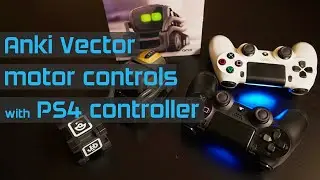 Anki Vector motor controls with PS4 Controller