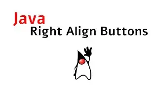 Java | Swing | Right Align Buttons