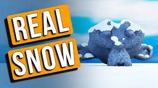 Real Snow Blender Add-On (Quick Tip)