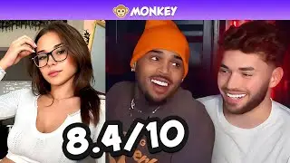 Adin Ross & Chris Brown RIZZ Up Girls On Monkey..