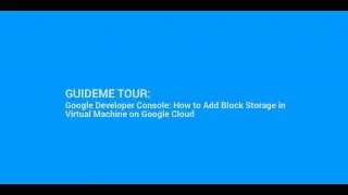 How to Add Block Storage in Virtual Machine on Google Cloud @googlecloud @google