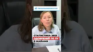 МАЙАМИ статистика одобрений – политическое убежище в США 2023 #иммиграция #cbpone #иммиграция