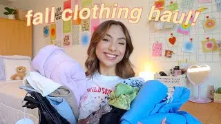 FALL TRY ON CLOTHING HAUL 2021