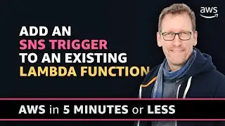 How to add an SNS Trigger to an existing Lambda Function