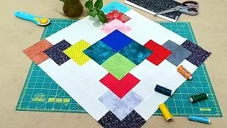 💟Easy quilt blocks for beginners🍃Ideas for making beautiful patchwork