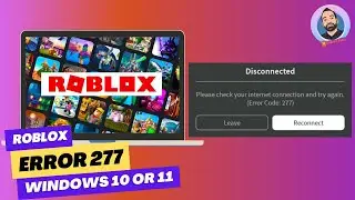 How to fix Roblox No Connection Error 277