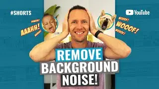 Cut Out Background Noise in Your Videos & Calls! #Shorts