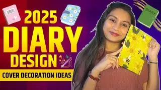 How to make Diary at Home | How to make a cute Diary/ diy diary | homemade Diary Designs