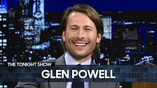 Glen Powell Had a Terrifying Mishap After Tom Cruise Forced Him to Go Skydiving (Extended)