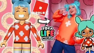 😱ДЕЛАЮ СКИН РИТЫ В РОБЛОКС! TOCA BOCA в ROBLOX