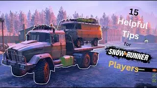 15 Helpful Tips for SnowRunner Players