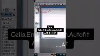 Excel tip to autofit text auto column width adjustment