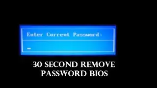 CARA REMOVE ATAU HAPUS PASSWORD BIOS LAPTOP ACER ATAU PC KOMPUTER