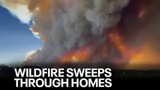 1 dead, hundreds of homes burned in NM wildfire