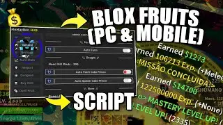 BLOX FRUITS SCRIPT/HACK (PC & MOBILE)!! AUTO FARM ATUALIZADO - SUPER LEVE [FUNCIONANDO]