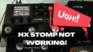 Line 6 HX Stomp NOT WORKING! Fix for FS4 and FS5 (External 2-button Switch) in Global Settings