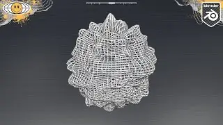 Blender Geometry Nodes Tutorial - Wireframe Waves