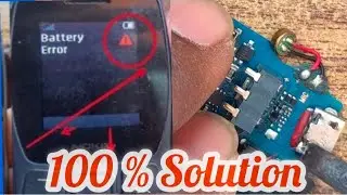 Nokia 105 Plus (TA 1447) Battery Error Problem || nokia 105 battery error solution 2023 new methods