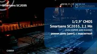 Ночная съёмка камеры на сенсоре Smartsens SC2035