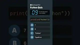 Python Quiz #03 Python Programming 