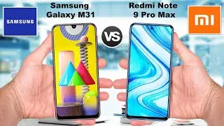 Samsung Galaxy M31 VS Xiaomi Redmi Note 9 Pro Max | comparison ULTRATECH