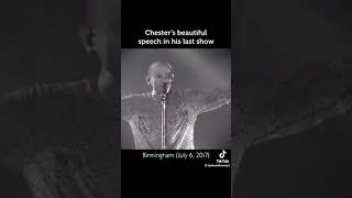 Lincoln Park Lead Singer Chester Bennington's beautiful speech in his last show