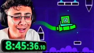 Intenté Hacer un Speedrun de Geometry Dash...💀