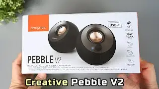 Creative Pebble V2 Review - Desktop Speakers with USB-C