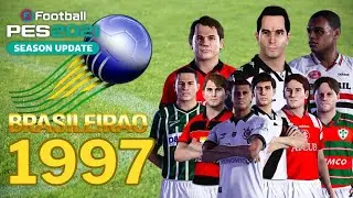 Brasileirão 1997 - eFootball PES 2021 - Classic Teams - Option File - PS4/PS5/PC