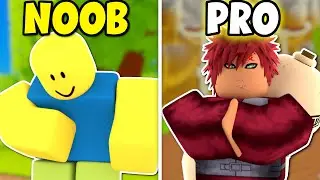 Going From Noob to PRO in Roblox Anime Battlegrounds X!