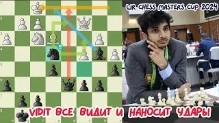 Видит Сантош разгромил Веселина Топалова. Шахматы. chess