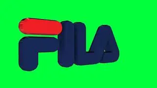 Fila Green Screen Logo Loop Chroma Animation