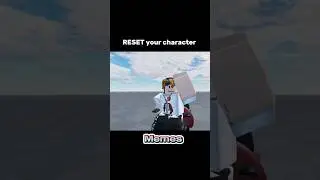 Reset your character now!!!