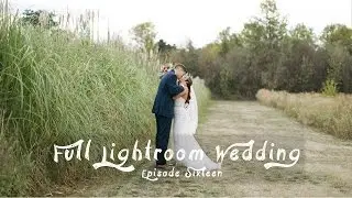 Edit Raw Wedding Ceremony Photos In Lightroom // EP16