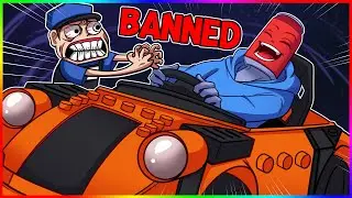 Trolling SALTY Admins with a BANNED Car... GTA 5 RP