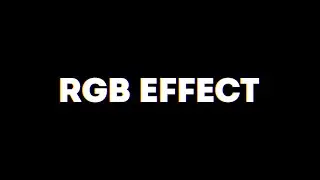 RGB Glitch Text Effect Without Text Destroying | Very Easy Steps | Photoshop Tutorial