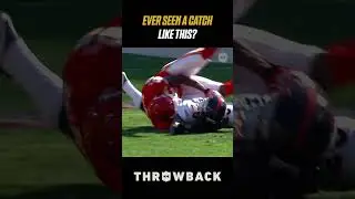 This hidden gem of a catch is INSANE! #shorts #nflthrowback