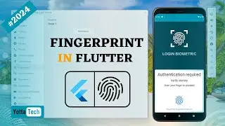 How to use Fingerprint in Flutter App? | Flutter Fingerprint | Local Authentication in Flutter #2024