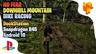 No Fear Downhill Mountain Bike Racing [PS1/DuckStation] | Snapdragon 845 Android 10 l Best Settings