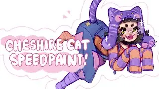 speedpaint 🐱 | cheshire cat!