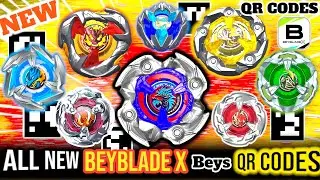 BEYBLADE X HASBRO ALL NEW Beyblades QR CODES | 100% Working | Beyblade X App Hasbro