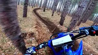 Doesn't Get Better Than THIS! - dirt bike fast trail riding